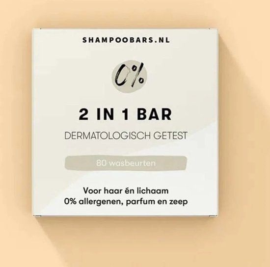 Shampoo Bar 2-in-1 - 0% Allergenen - 60g