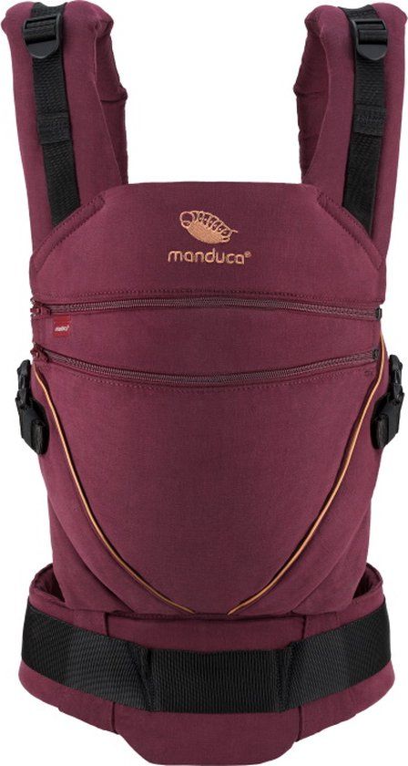Manduca XT draagzak - Denim Berry Toffee