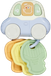 Jouet musical multicolore
