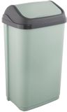 Keeeper keeper Swantje Prullenbak met klapdeksel, 50 L, Nordic Green