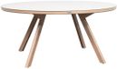 Hespéride Ronde tuintafel voor 8 personen van gesinterde steen NELORA