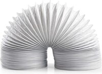 Nedis PVC Luchtafvoerslang - 100 mm - 1.50 m - Wit