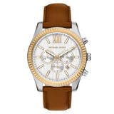 Michael Kors MK9257 Heren Polshorloge - Staal - Zilverkleurig - 45 mm