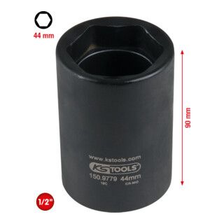 KS Tools 3/4 inch steunvoegbus voor PSA, 44 mm - 1 stuk