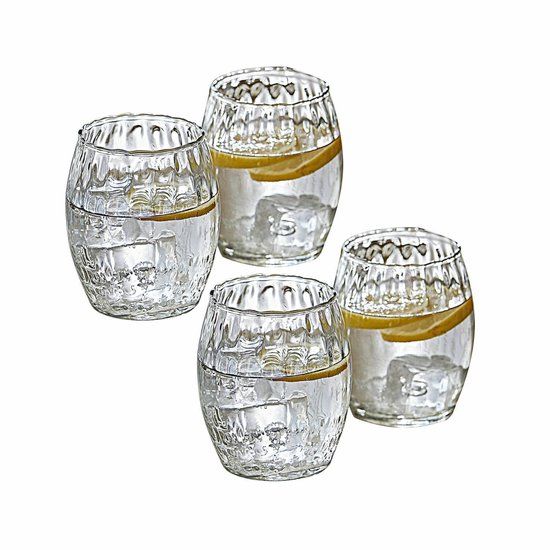 LOBERON Glas set van 4 Bourgavin helder