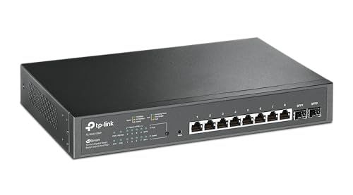 TP-Link TL-SG2210MP Managed L2/L2+ Gigabit Ethernet PoE Network Switch
