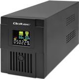 Qoltec Monolith Serie - UPS Zasilacz awaryjny - 1500VA - 900W - LCD