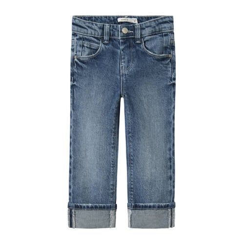 NAME IT MINI straight leg jeans medium blue denim