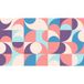 Papier peint panoramique géométrique 325 cm x 186 cm