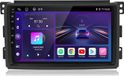Junsun Smart 2+64GB Carplay Android 13 Autoradio voor Smart Fortwo 451 (2005-2010) met GPS-navigatie, DAB+, stuurwielbediening, Wi-Fi, Bluetooth, USB en DSP