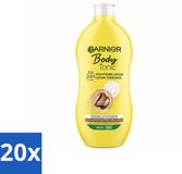 Garnier 20 x Body Tonic Lait corporel - Raffermissant & Hydratant - 400 ml - Lot économique