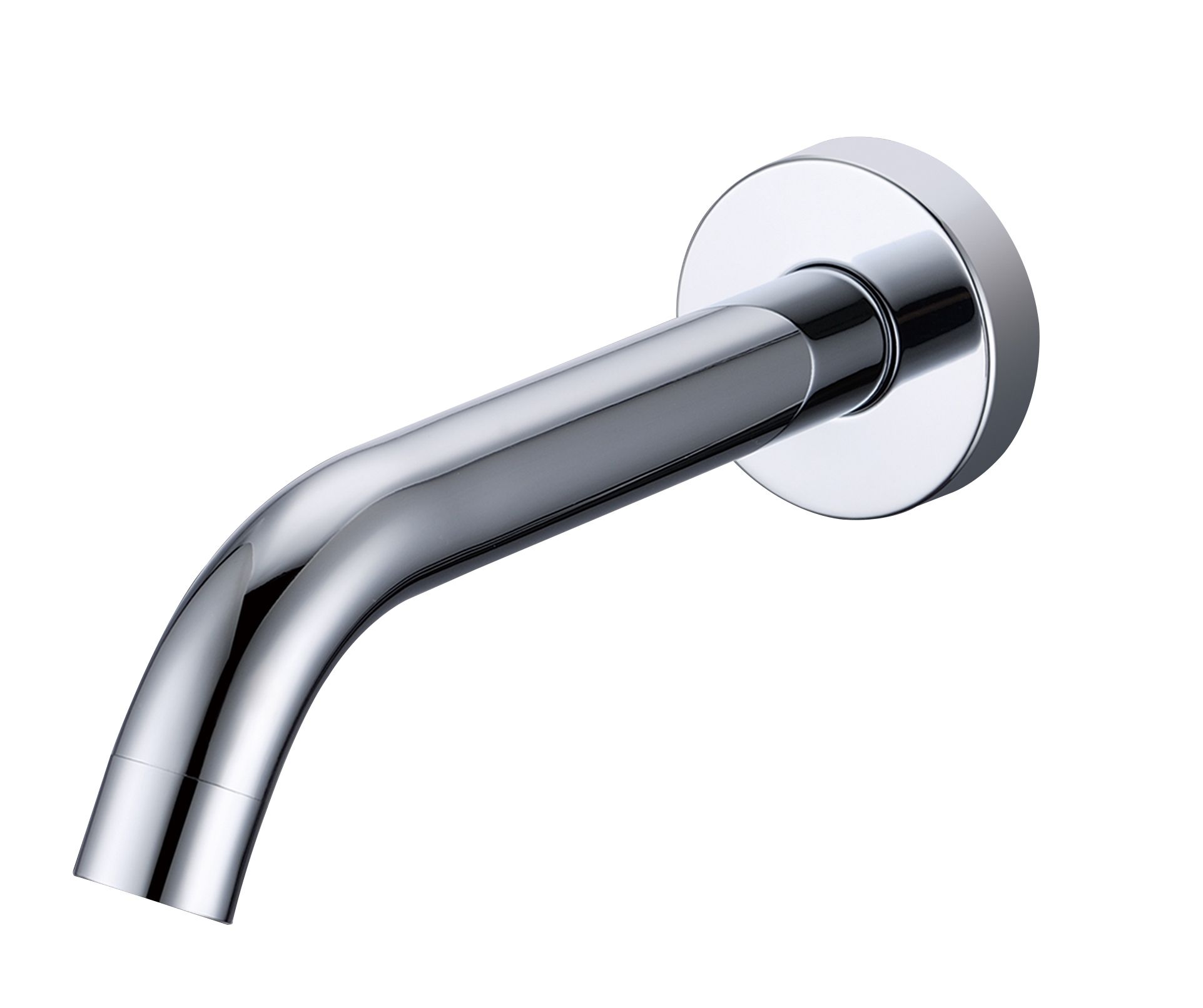 Best Design Losse Muuruitloop met Rozet 1/2" Chroom