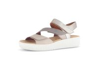 Gabor Dames Plateau Sandalen Goud Leer Maat 38