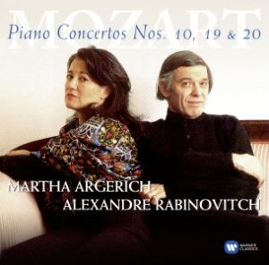 Warner Music Martha Argerich - Mozart: Piano Concertos No. 10, 19 & 20 - CD
