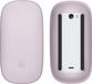 kwmobile Siliconen beschermhoes geschikt voor Apple Magic Mouse 1 / 2 - Zachte muis hoes - Meer grip - Deels doorschijnend - lavendel