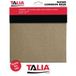 Taliaplast Papier de verre Brun corindon 4 feuilles