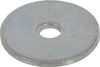 De Hillman Groep 290015 Fender Zinkwasmachines, 1/4-Inch x 1-1/4-Inch, 100-Pack