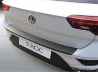 ABS RGM ABS Achterbumper beschermlijst Volkswagen T-Roc 11/2017- Zwart