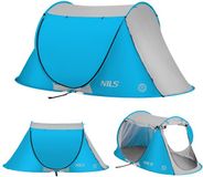 NILS CAMP NC3043 Zelfopzettende Strandtent - Roze