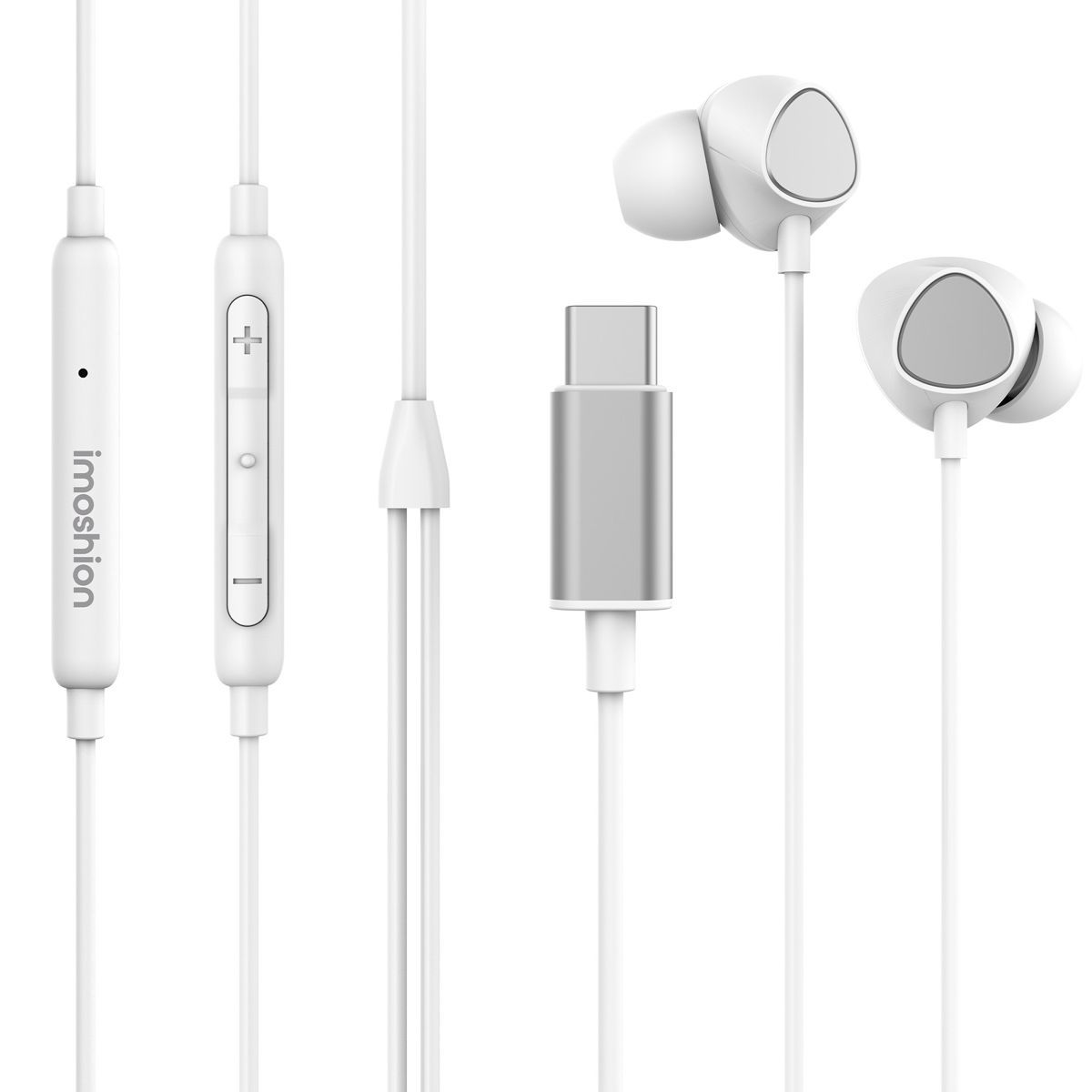 iMoshion In-Ear Oordopjes met USB-C - Wit