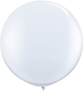 Folat Witte ballon XL - 90cm