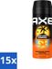Axe 15 x Bodyspray déodorant Sunset Fresh - 150 ml