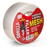 Gorilla Filler Gipsplaat & Gipsplaten Mesh Tape 50m