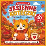 Kolorowanka Jesienne Koteczki: Kolorowanka Bold & Easy dla Dzieci i Dorosłych | 40 Uroczych i Prostych Ilustracji do Relaksu | Łatwe Obrazki: Dynie, Liście i Przytulne Kotki