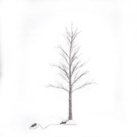 Lumineo LED kerstboom sneeuw buiten 180 cm - Kaemingk