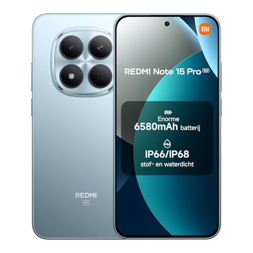 Xiaomi Redmi Note 15 Pro 5G Smartphone 8+256 GB Glacier Blue