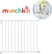Munchkin Metalen Schroefhekje - Traphek - Wit - 64.5 - 102cm