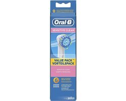 Oral-B Oral-B Opzetborstels Sensitive Clean - 6 Stuks
