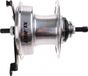 Sturmey Archer Versnellingsnaaf 3 snelheden 90 mm trommelremnaaf 36-gaats Zilver