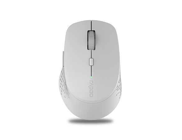 Rapoo M300 Silent Draadloze Muis - 1600 DPI - RF + Bluetooth - Grijs
