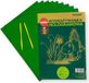 POLSIRHURT film holographique, format A4 (10 feuilles), or-vert + 2 pièces SP-04