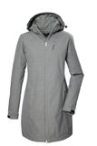 killtec Kos 57 Wmn Sftshll Prk dames Softshell parka/softshell jas met afritsbare capuchon