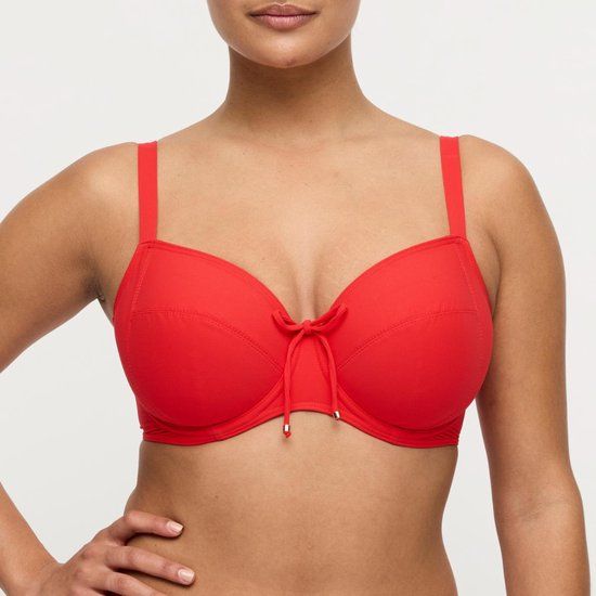 PrimaDonna Swim Aswan Bikini Top met Beugel 4012410 Fiesta Rood