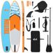 Syfax TRITON SUP Board met zitplaats 2-in-1 366 x 81 x 15 cm Blauw