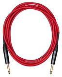 Cascha Advanced Line Gitaarkabel, rood, 9m