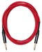Cascha Advanced Line Gitaarkabel, rood, 9m