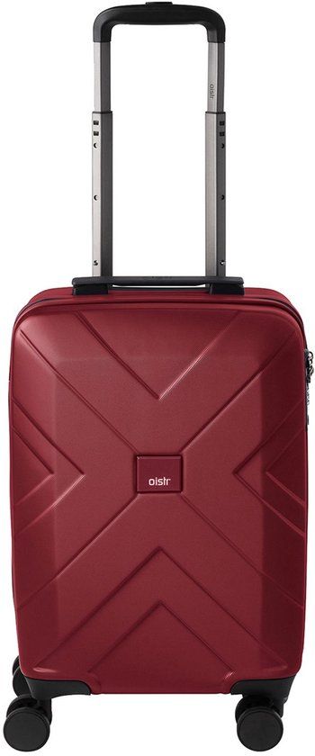 Oistr Napoli Handbagage Spinner 55 cm - 38 liter - 55x35x20 cm - burgundy red