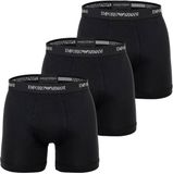 Emporio Armani 3 Pack Boxershorts Heren Zwart L