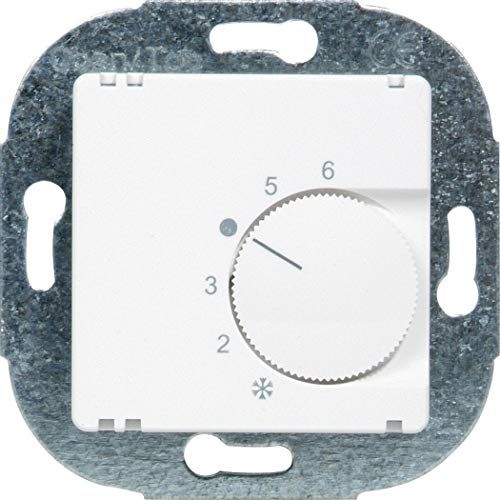Opus OPUS® 55 kamertemperatuurregelaar 24 V, opener, AC/DC kleur aluminium - zilver - zijdeglans
