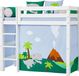 Hoppekids Rideau pour lit mi-hauteur 70x160 cm