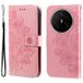 Huawei Étui Portefeuille Air Mandala Série - Rose