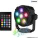 PartyFunLights 6 LED PAR Disco Lamp Party Speaker USB met afstandsbediening
