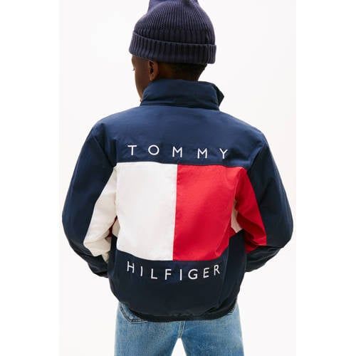 Tommy Hilfiger tussenjas donkerblauw