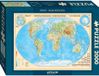 Puzzle 2000 La carte du monde physique 1:35 000 000