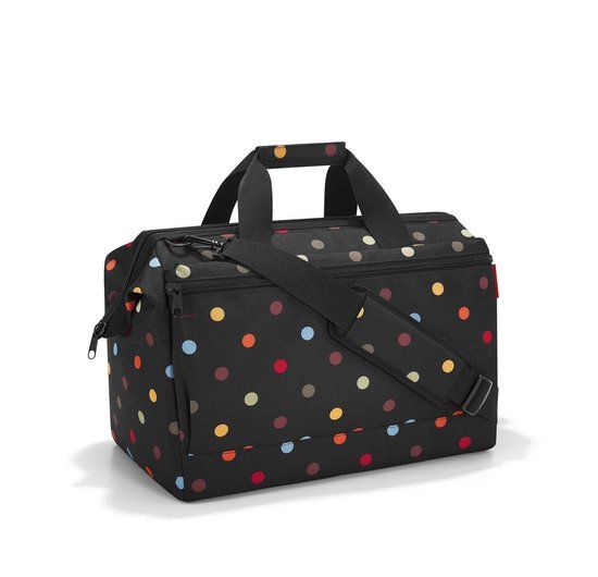 Reisenthel Allrounder L Pocket Reistas - 32L - Dots Zwart