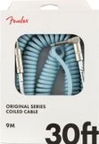 ORIGINAL Fender Original Series Coiled Cable 9m (Daphne Blue)